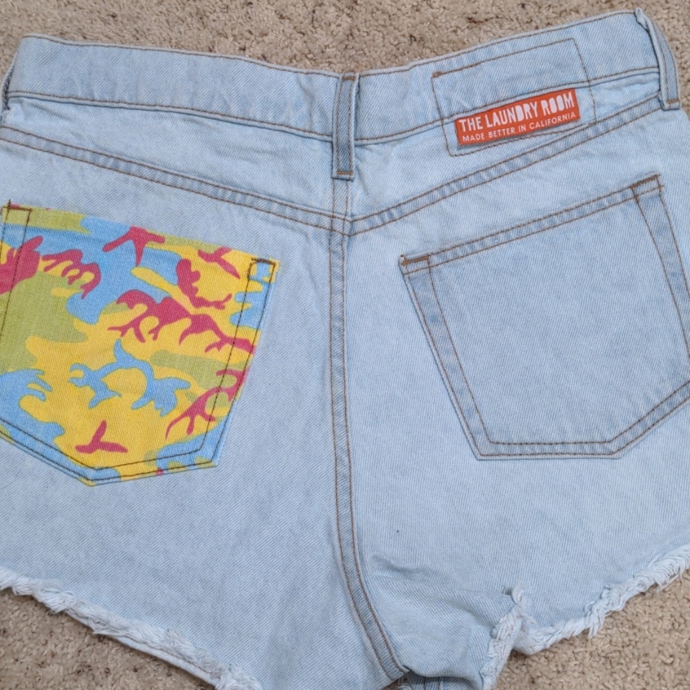 The Laundry Room Button Fly Shorts